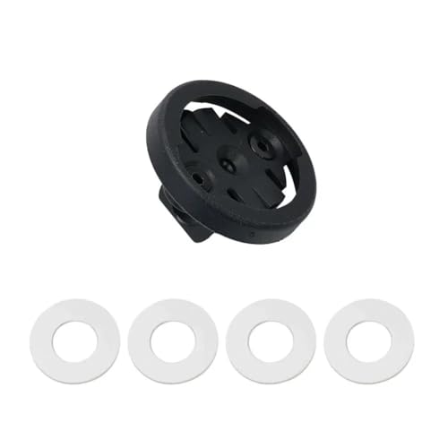 LSDWEHN Fahrrad Computer Halter Kilometerzähler Halterung Mit 4 Washer Compatible with Brompton Compatible with Garmin Code Tisch Montieren Basis Zubehör von LSDWEHN