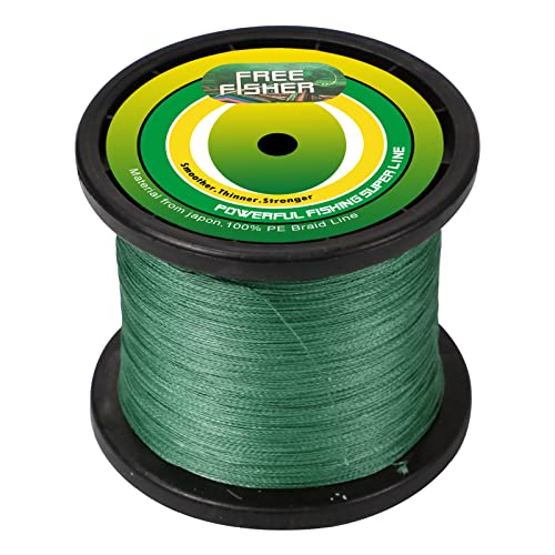 LSHEL 4-Fach geflochtene Angelschnur 1000m, 1.5#0.20mm/10kg/22lb von LSHEL