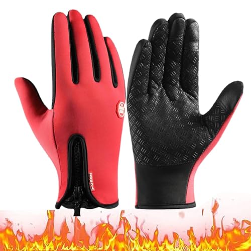 LSNTUU Freezer Thermo Handschuhe, Freezer Thermo-Handschuhe, Freezer Pro Handschuhe,Wind & wasserdichte Wärmehandschuhe Mit Wasserabweisender Beschichtung Und Touchscreen-Funktion (M,B) von LSNTUU
