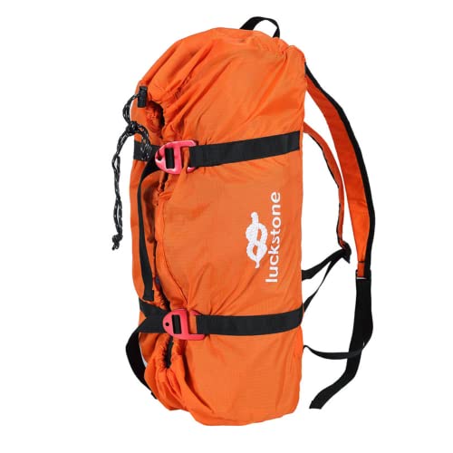 LSOAARRT Nylon Tasche Klettern Seiltasche Seilsack Kletterzubehör - Kletter Ausrüstung (Orange) von LSOAARRT