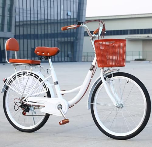 City-Fahrräder mit Variabler Geschwindigkeit, Pendler-Rennrad für Erwachsene, Tandem-Fahrrad mit hohem Rücksitz hinten, höhenverstellbares Cruiser-Fahrrad mit Sattel/Lenker von LSQXSS