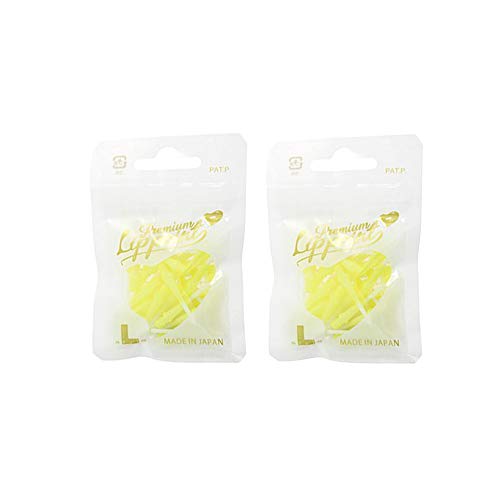L-Style Dartspitzen: Premium Lippoint – Soft Tip Dart Points – 2BA Gewinde – 2 Pack – – Gelb von LSTYLE