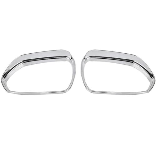 LSYSND 2pcs ABS Auto Seite Rückspiegel Regen Augenbrauenschild Schutzabdeckung Verkleidung Rahmen Zubehör, für MG6 MG ZS 2017-2020 von LSYSND