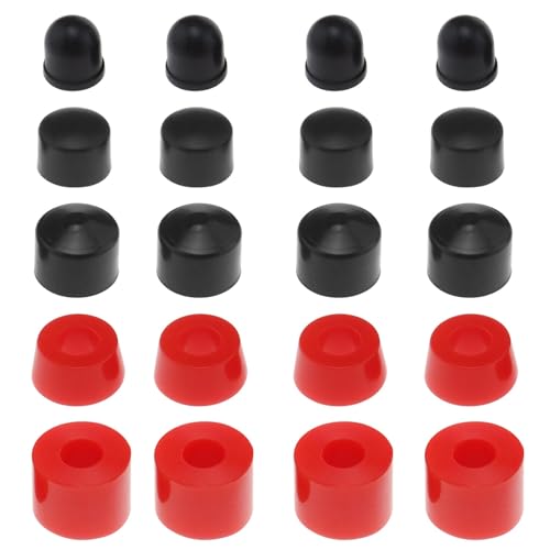 LT Easiyl 20pc Shock Pad Bracket PU Shock Absorber Bracket for Skateboards Longboards Trucks Skateboard Rebuild Kit Bushings Pivot Cups Outdoor Sports Accessories von LT Easiyl