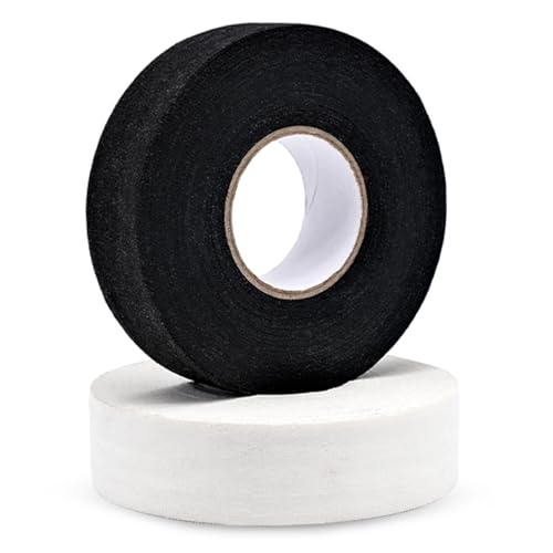 2 Rollen Schlägertape Eishockey Rutschfestes Hockey Griffband, Hockey Schläger Band Hockey Band Tapes Hockey Sport Griffe Band Lenkerband für Badminton Griff Golfstange Tennis Squash Schläger von LTHERMELK