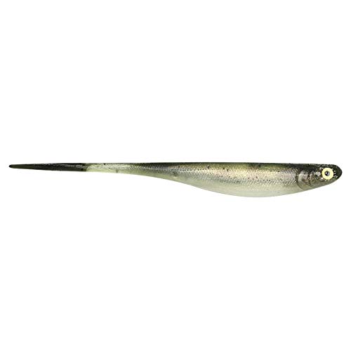 LUCKY CRAFT Gummifisch Profi Köder - Victory Tail 18cm 3 St. Pearl Goujon von LUCKY CRAFT