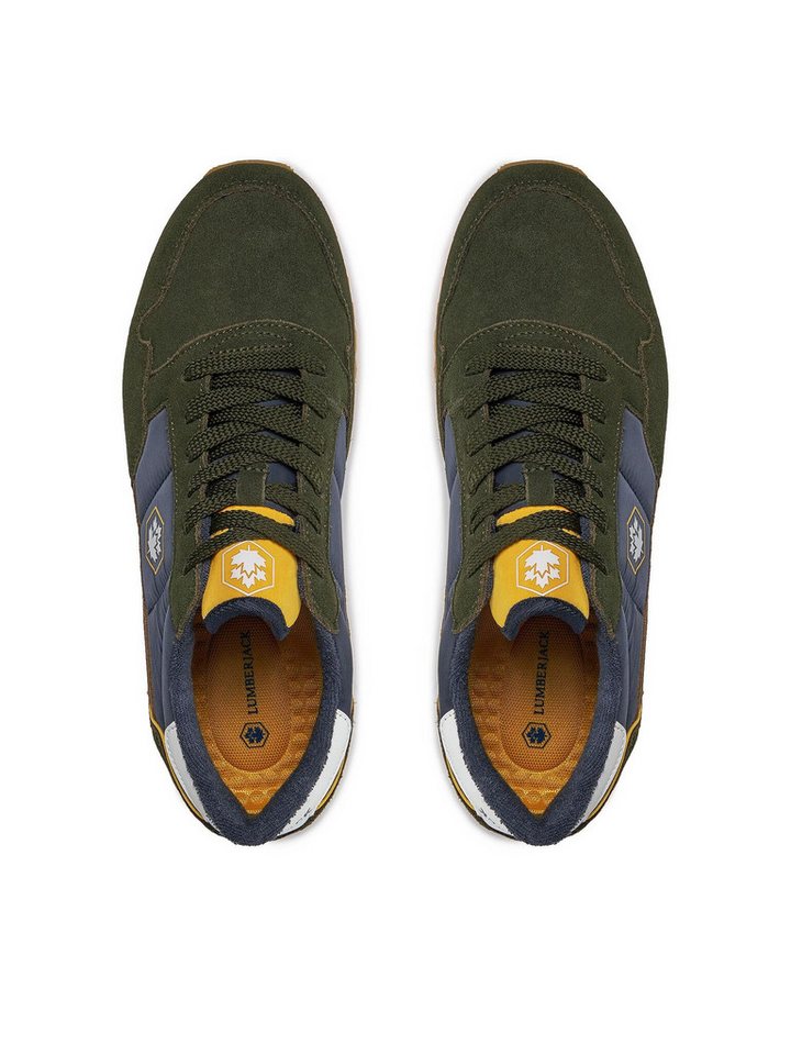 LUMBERJACK Sneakers WILSON SME6805-001-M94 Green/Navy Blue M1258 Sneaker von LUMBERJACK