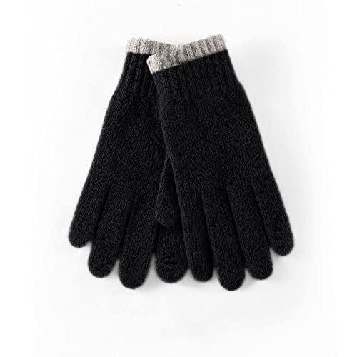 LUMoony 1 Paar Handschuhe Herren Damen Wolle Strick Touchscreen Handschuhe Winterhandschuhe Strickhandschuhe Herrenhandschuhe Warme Strickhandschuhe für kaltes Wetter Outdoor Sport von LUMoony