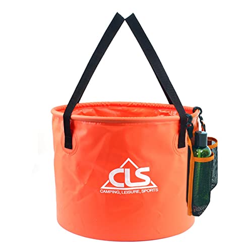 LUMoony 30L Outdoor Faltschüssel Faltbarer Eimer Camping Universell als Camping Spülschüssel, Waschschüssel, Spülwanne für Camping, Garten, Outdoo zusammenklappbarer Wassereimer von LUMoony