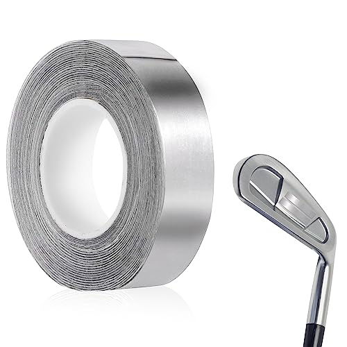 LUTER 1 Gramm/Zoll Bleiband für Pickleball-Paddel, 1,27 x 254cm Bleigewichtsband für Golf Bleiband Selbstklebend Golf Bleiband für Tennisschläger Golfschläger Pickleball von LUTER