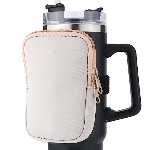 LUTER Wasserflaschentasche für Stanley, Multifunktionale Wasserflaschentasche Gym mit Verstellbaren Elastischen Riemen Kompatibel mit Stanley Adventure 40oz und IceFlow 20oz 30oz von LUTER