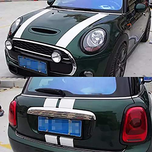 LUVCARPB Car Stripes Hood Aufkleber Cover Decal, passend für BMW Mini Cooper R50 R53 R56 R55 von LUVCARPB