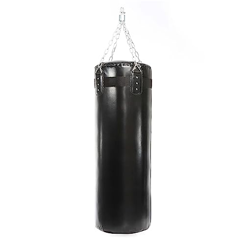 LUXTRI Boxsack 105cm 16kg gefüllt Sandsack Aufhängung 4-Punkt-Halterung Fitness Trainingsgerät von LUXTRI