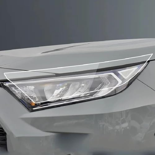 LXHZNB Auto-Außenscheinwerfer-TPU-Schutzfolie, Kratzfeste Reparaturfolie, Zubehör, für Toyota RAV4 2019–2023, Autozubehör von LXHZNB