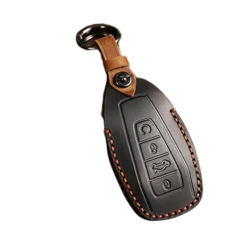 LXHZNB Leder-Autoschlüssel-Hülle, Schlüsselanhänger-Zubehör, Schlüsselanhänger-Halter, Tasche, für Geely Emgrand GS Vision Preface Bonjour Coolray Atlas NL3 X7 EX7 GT GC9 von LXHZNB