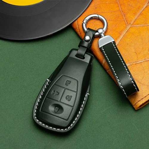 LXHZNB Leder-Autoschlüssel-Hülle, Schlüsselanhänger-Zubehör, Schlüsselanhänger-Halter-Tasche, für Baic Beijing X7 BJ40 Plus EX5 EU5 EC5 BJ80 von LXHZNB