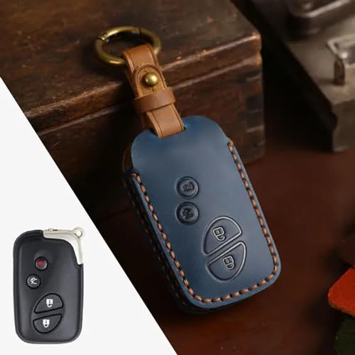 LXHZNB Leder-Autoschlüssel-Hülle, Schlüsselanhänger-Zubehör, Schlüsselanhänger-Halter-Tasche, für Lexus Rx270 Es240 Lx570 von LXHZNB