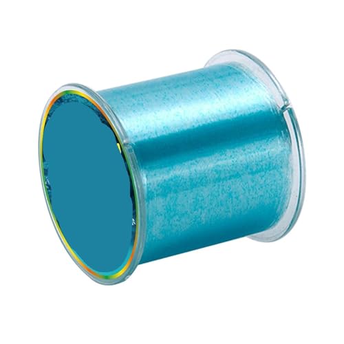 Angelschnur 500 m unsichtbare Angelschnur, Monofilament-Nylon-gefleckte, beschichtete Speckle-Schnur, Karpfen-Sinkschnur (Color : 500m Blue, Size : 0.148mm - 0.8) von LXHZSY