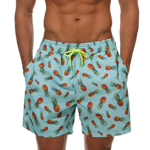 LXJYDN Badehose Männer Mode Obst Print Schnürpace-Up Bad Trunks Casual Sports Beach Shorts-Css-3Xl von LXJYDN