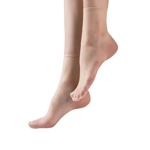 LXYUTY Kuschelsocken Seidenstrümpfe Zehen Transparent Nahtlos Frauen Sommer Ultra-dünner Unsichtbare Socken Socken-a (2 Paare)-einheitsgröße von LXYUTY