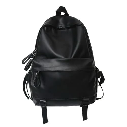 LXYUTY Rucksack Women Man Rucksack Schwarze Weiße Rucksäcke Pack Laptop -Tasche Große Kapazität Reisetasche-schwarz von LXYUTY