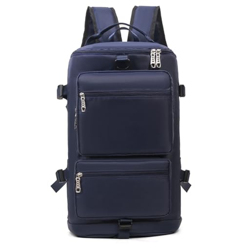 LYEAA Reisetasche – Rucksack mit großer Kapazität, Wochenend-Sporttasche mit mehreren Taschen für Yoga und Geschäftsreisen, blau, 480.00x240.00x220.00mm, Casual von LYEAA