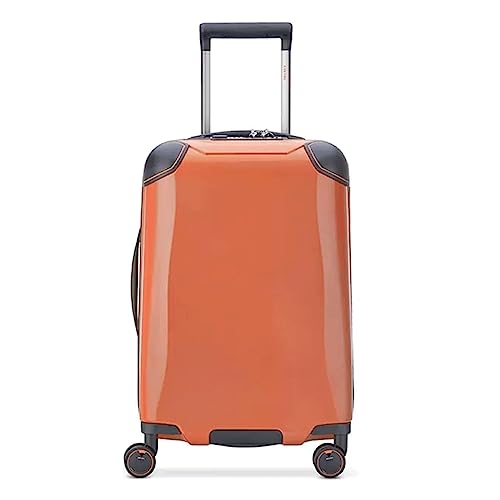 LYFDPN Practical Luggage Suitcases with Wheels Carry On Luggage Smart Safety Opening and Closing Design Suitcase UsbLuggage Easy to Move (Orange 20 in) von LYFDPN