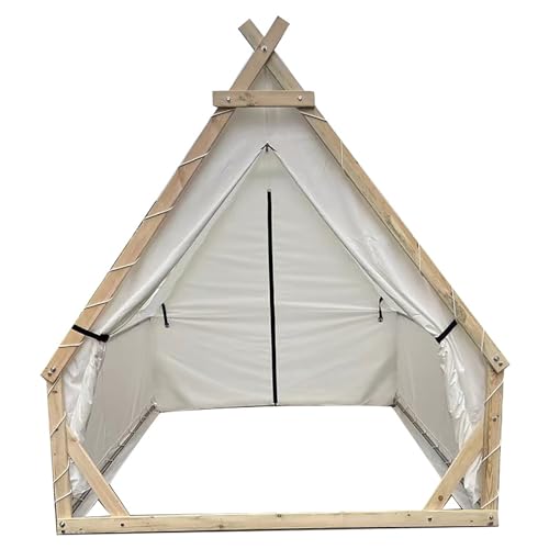 Glamping-Zelte, 4-Jahreszeiten-biwakzelt, Feld Bett, geeignet für Outdoor-Camping und Hotels, Innenhöfe, Geschäfte, malerische Orte, B&Bs (Size : X-Large) von LYXYJRYBHD