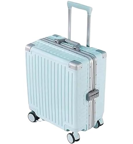 LZDLNB Koffergepäck 18 Zoll Handgepäck mit Rollen Abnehmbare Trennwand Gepäckkoffer Aufgegebenes Gepäck Koffer mit Rollen von LZDLNB