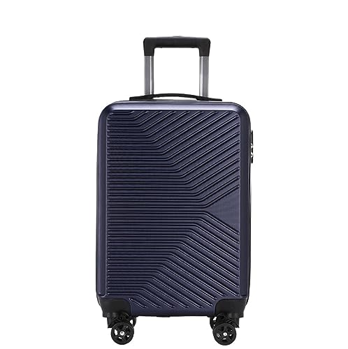 LZDLNB Koffergepäck 20 Zoll leichtes Hardside-4-Rad-Spinner-Reisegepäck, kratzfester Handgepäckkoffer mit Rädern von LZDLNB