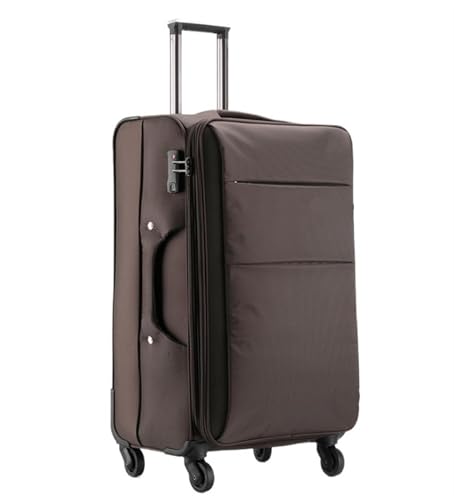 LZDLNB Koffergepäck Softside Erweiterbares Handgepäck mit Spinnerrädern, Leichter aufrechter Koffer Koffer mit Rollen von LZDLNB