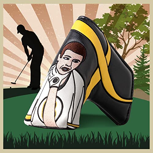 LZFAN Golfschläger-Abdeckungen, lustig, mit Klinge, Putter, Schutz, starker Magnetverschluss, Schlägerhaube für Scotty Cameron Taylormade Odyssey Golf Builder von LZFAN