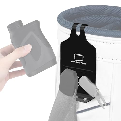 LZFAN Golftaschen-Metall-Landeplatz - Golftaschen-Befestigung für magnetische Produkte, Metalltaschen-Clip, einfacher Zugriff, magnetisches Golfzubehör mit bequemer Positionierung auf Ihrer Golftasche von LZFAN