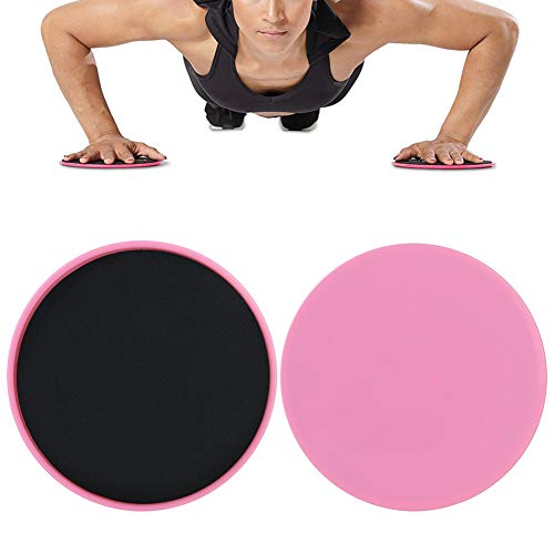 LZKW Gleiten Fitness Fitness Disc Gleitscheibe Cross Fit Verwendung zur Kernverstärkung(Pink) von LZKW