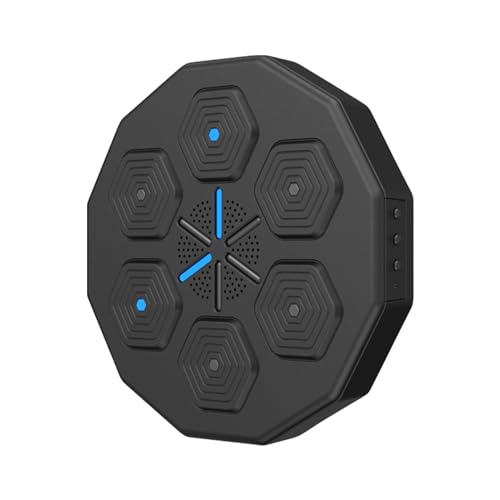 LZLUCKCOME Music Bluetooth Boxing Machine, Intelligentes Musik Box Wandziel, Boxausrüstung Kraftstester Mit Musik, Boxsack Trainingsgerät für Heimübungen. (Musikboxtrainer) von LZLUCKCOME