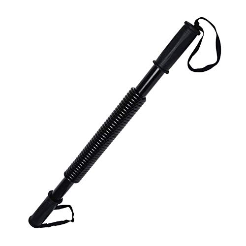 LZQpearl Black Power Twister, Fitness Arm Brust & Schulter Trainer, Curl Spring Bar Stärkt Bizeps, Trizeps, Brust, Schultern (60 kg) von LZQpearl