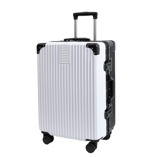LZXJF Koffer mit Aluminiumrahmen, 50,8 cm, für Damen und Herren, Trolley-Koffer für Herren, 61 cm, Passwortbox, Koffer, B, 66 cm von LZXJF