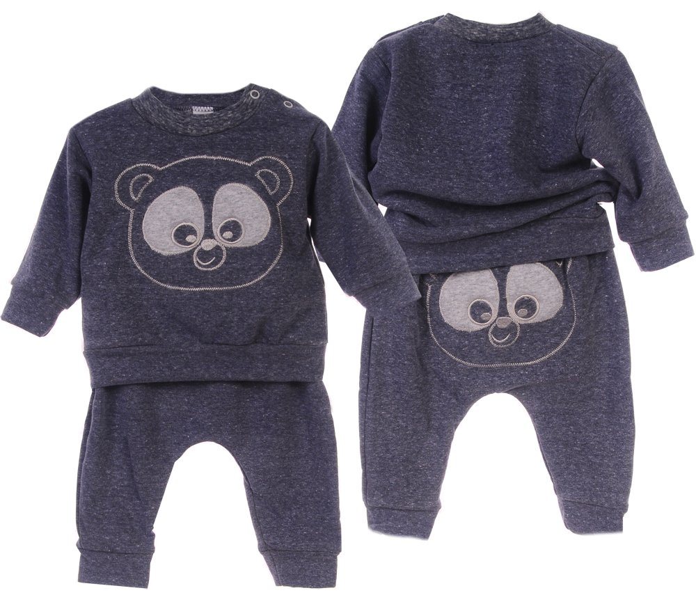 La Bortini Jogginganzug Baby Anzug Pulli und Hose 2Tlg. Set 56 62 68 von La Bortini