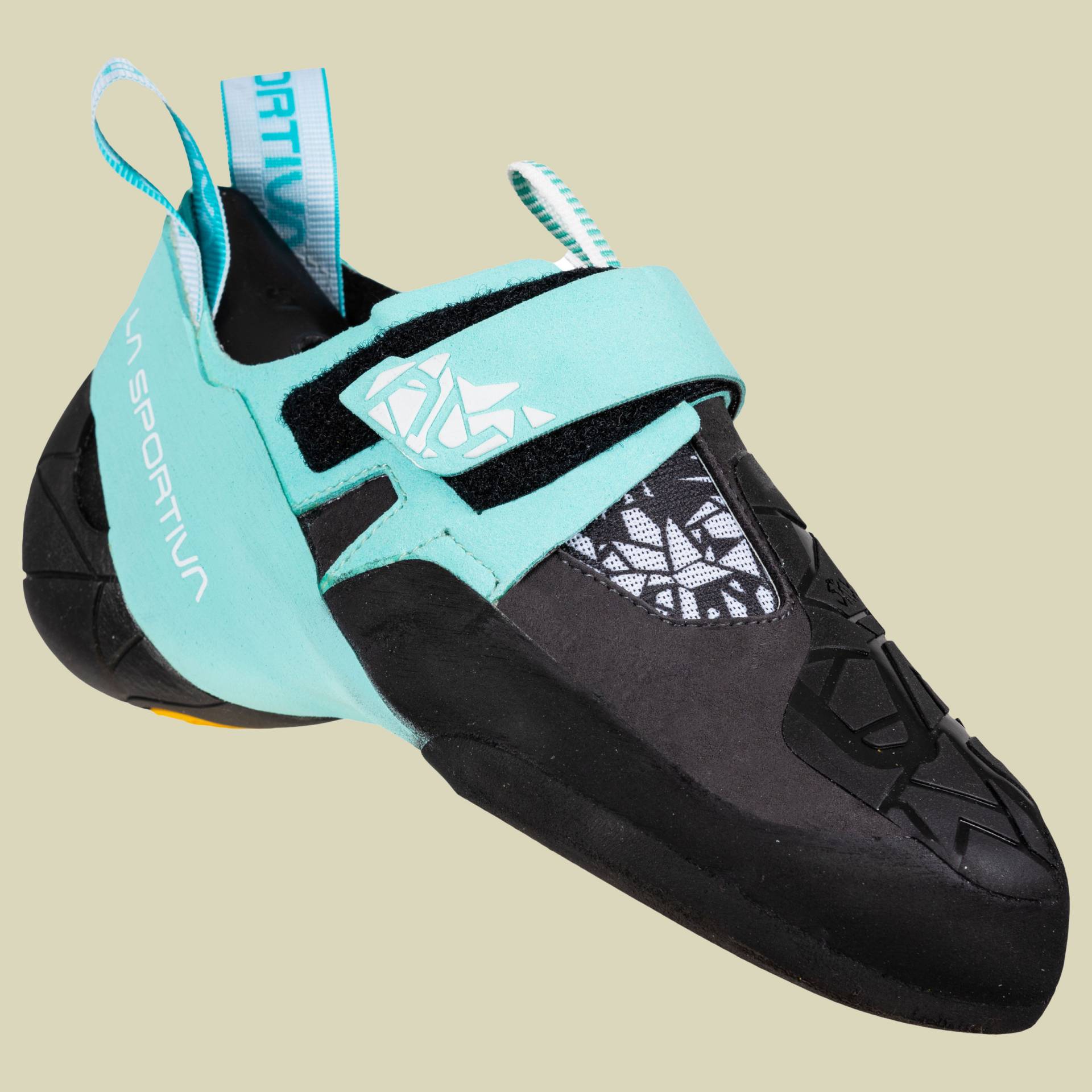 Skwama Vegan Women Größe 34 Farbe carbon/turquoise von La Sportiva S.p.A.