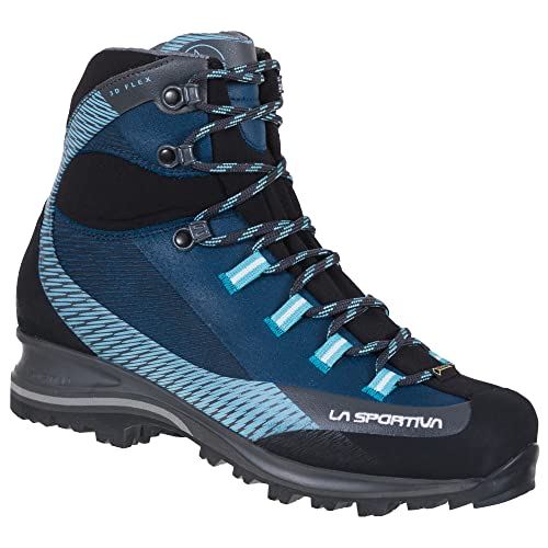 La Sportiva S.p.A. Trango TRK Leather GTX Women Größe 39 Opal/Pacific Blue von LA SPORTIVA