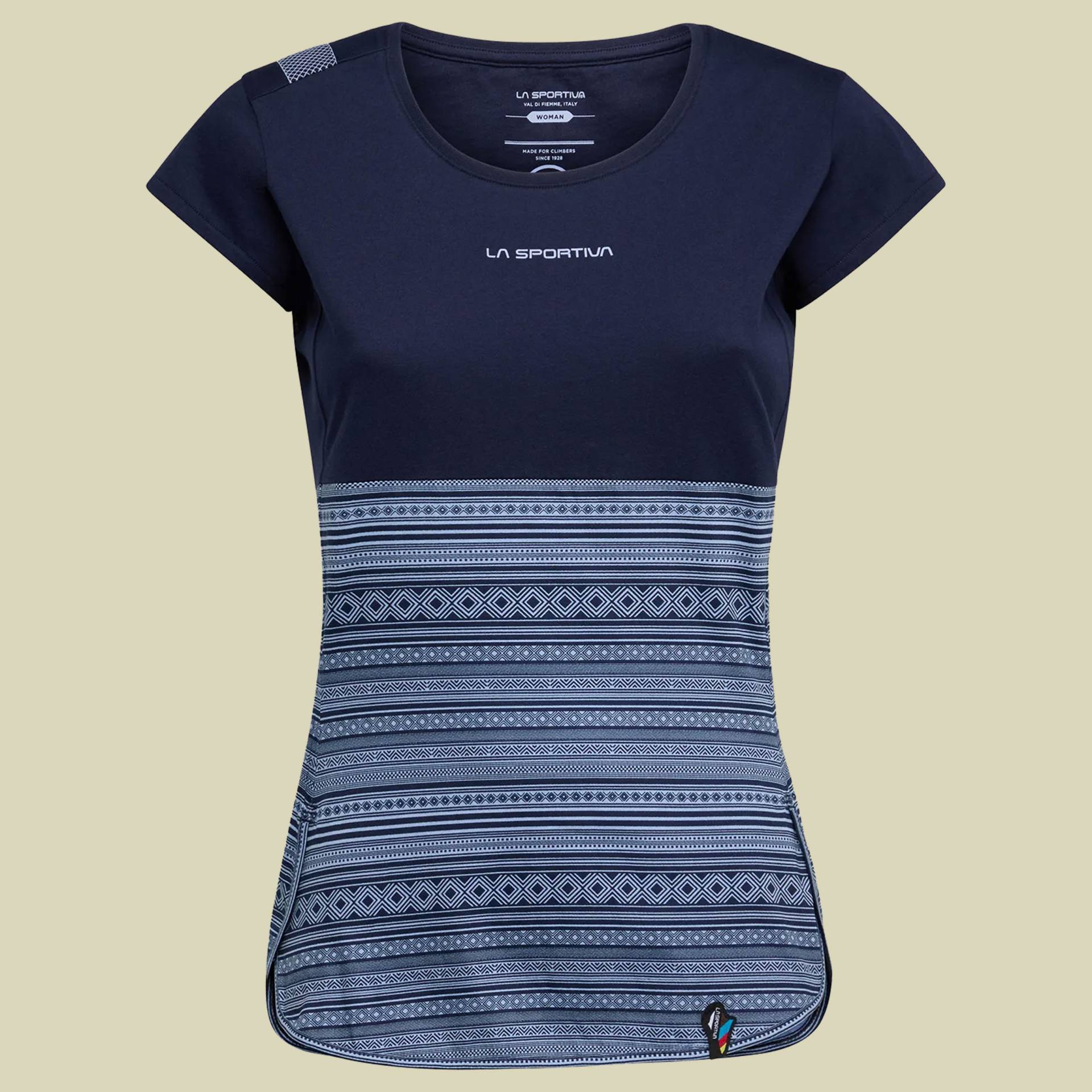 Lidra T-Shirt Women blau S - deep sea von La Sportiva S.p.A.