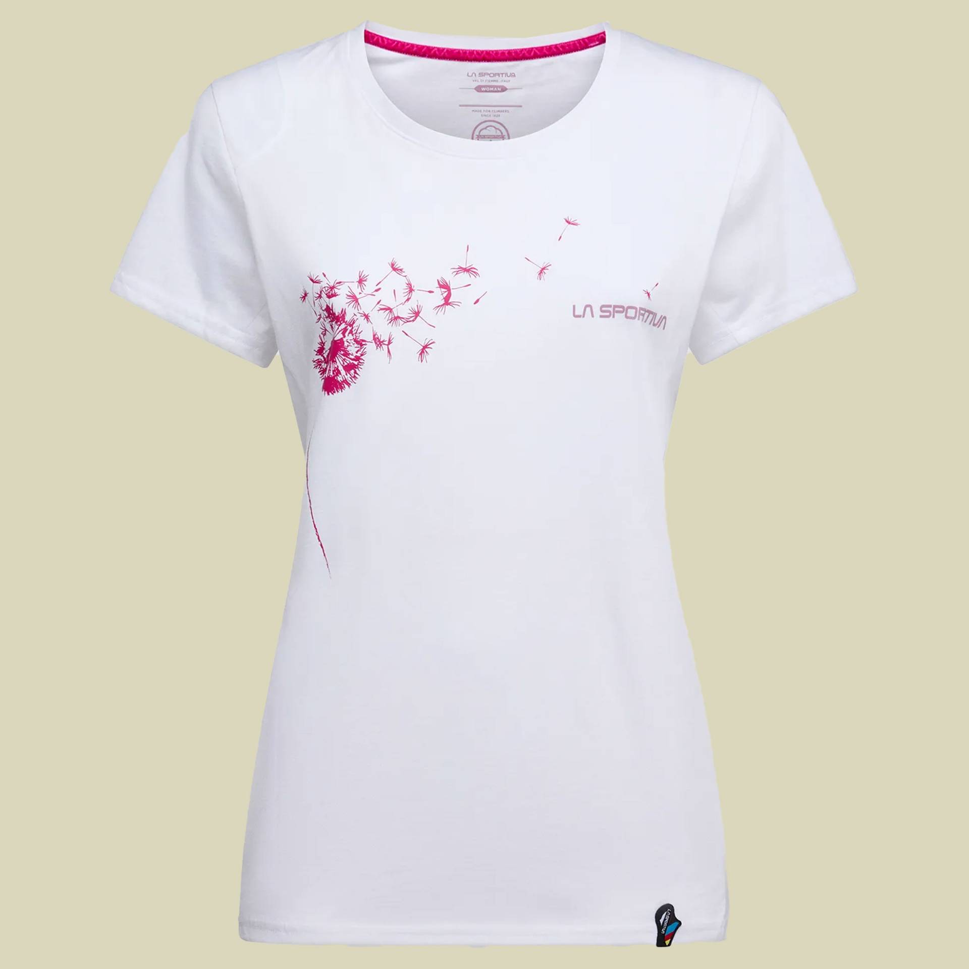 Windy T-Shirt Women S weiß - white/rose von La Sportiva S.p.A.