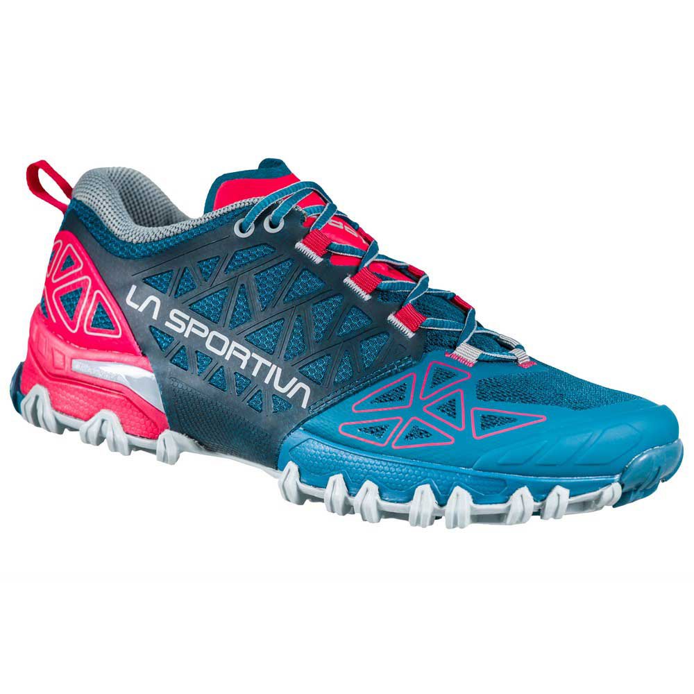 La Sportiva Bushido Ii Trail Running Shoes Blau EU 38 Frau von La Sportiva