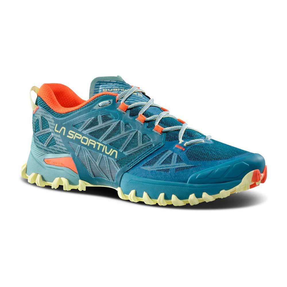 La Sportiva Bushido Iii Trail Running Shoes Blau EU 37 Frau von La Sportiva