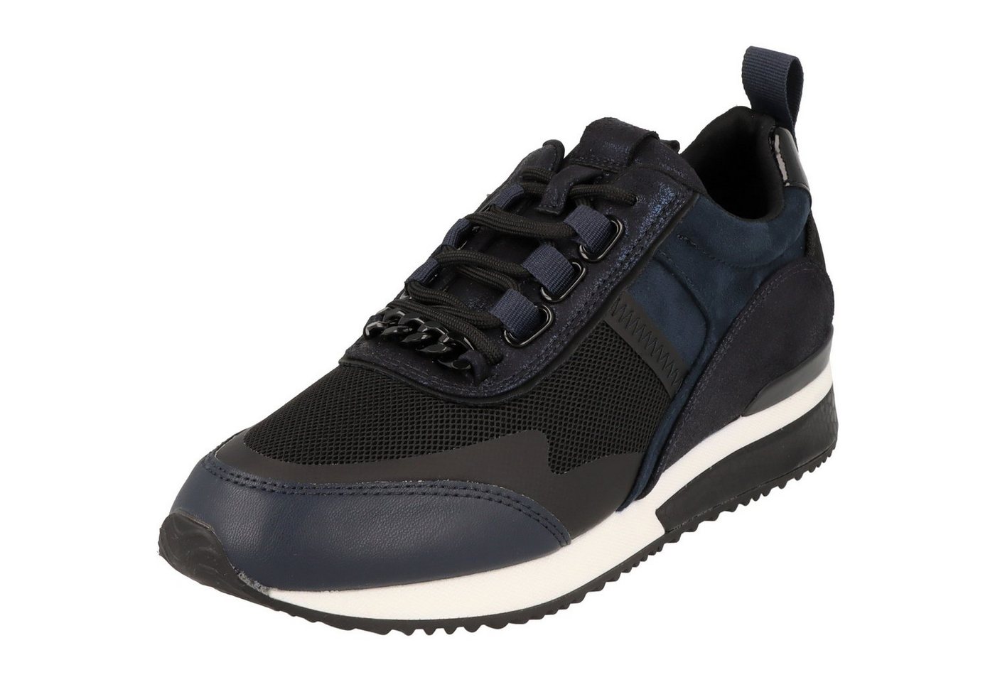 La Strada Damen Schuhe Sneaker Halbschuhe 2003156-1060 Dk.Blue/Mesh Keilsneaker von La Strada