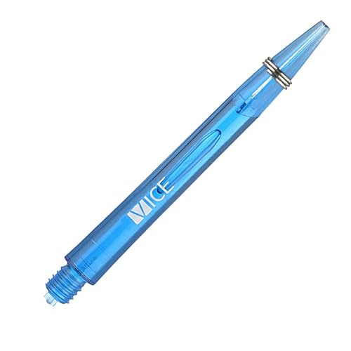 ONE80 Proplast Vice Shaft Dartschäfte mit Federring in verschiedenen Designs (Blau, Intermediate - 41 mm) von LaSuiveur