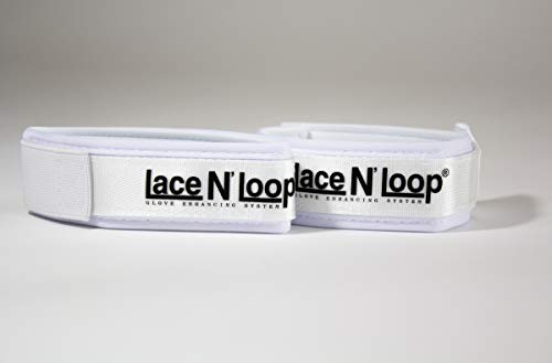 Lace N Loop Boxhandschuhe mit Schnürung, Weiß, 1 Paar von Lace N Loop