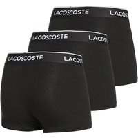 Lacoste Essential Boxer Short 3er Pack Herren in schwarz, Größe: M von Lacoste