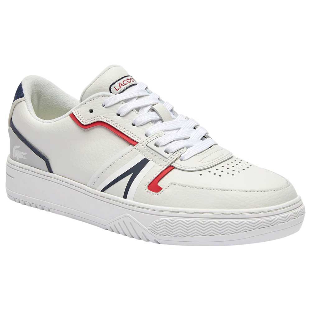 Lacoste L001 Leather Trainers Weiß EU 40 1/2 Mann von Lacoste