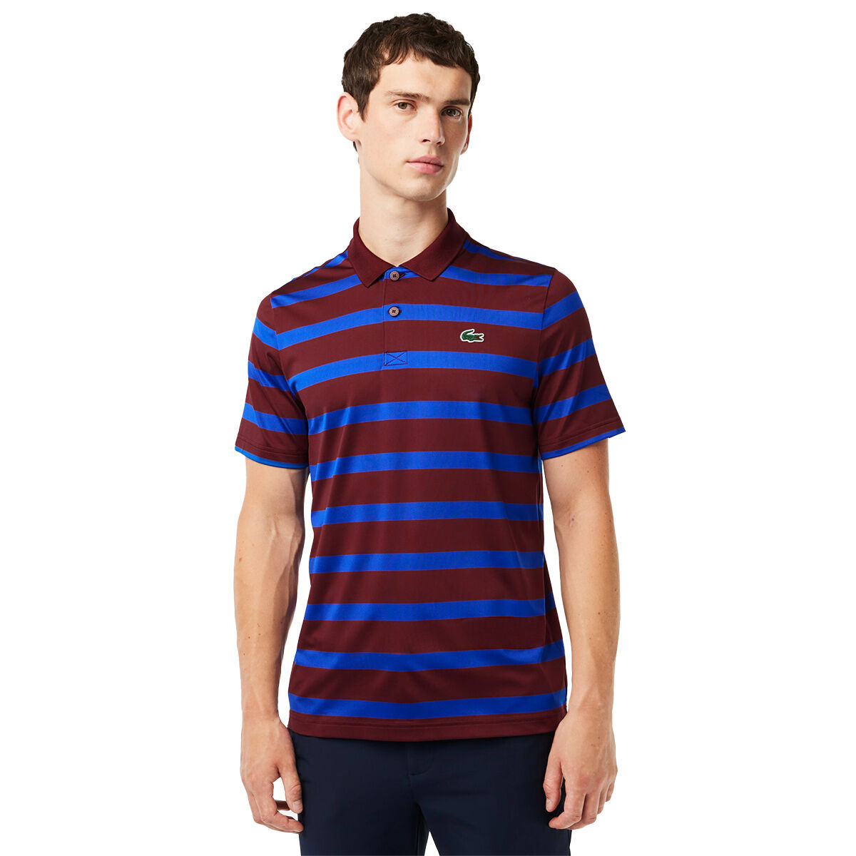 Lacoste Men's Seasonal Golf Polo Shirt, Mens, Zin/hilo, Medium | American Golf von Lacoste